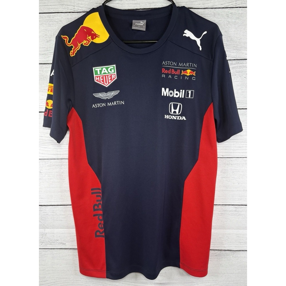 Red Bull Racing Formula 1 Aston Martin Shirt F1 Men's size SMALL